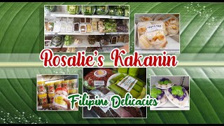 Rosalies Kakanin Filipino Delicacies  Tatak Bulakenyo [upl. by Noe26]