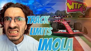 F1 24  Insane Track Limits  IMOLA [upl. by Kimberlyn]