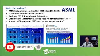 Beleggersdag ASML aandelen 6 hoger [upl. by Flip130]