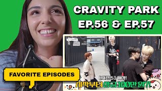 CRAVITY PARK 크래비티 파크 EP56 amp EP57  CRAVITY REACTION [upl. by Seugram880]