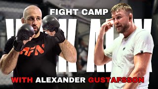 Alexander Gustafsson Helps Volkan Oezdemir Train for Next UFC Fight [upl. by Hazelton]