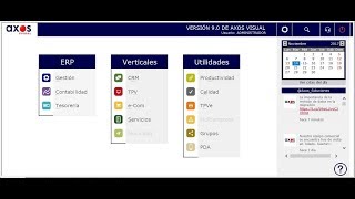 Webinar ERP Axos Visual Mejoras Módulos Contabilidad y Tesorería del ERP Axos Visual Versión 9x [upl. by Leoine]