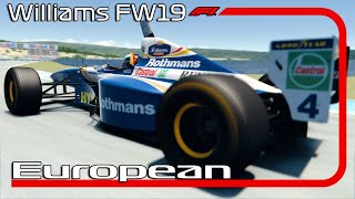 Assetto Corsa  European 1997  Williams FW19  Heinz Harald [upl. by Konopka]