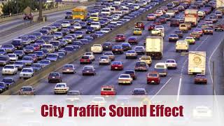 City traffic  Traffic Sound  Free Sound Effects  Sound EFX [upl. by Hernardo]