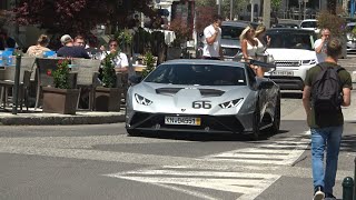 Supercars Velden Wörthersee 2022 3  LOUD Sounds Twin Turbo Huracan Straight California amp More [upl. by Barrington]