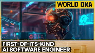 Devin Worlds first AI software engineer  WION World DNA [upl. by Naginnarb]