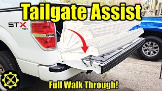 Tailgate Assist installation for Ford F150s [upl. by Murdoch882]