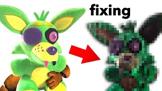 Fixing the WORST Funko FNAF Plush Ever Made [upl. by Eidoj954]