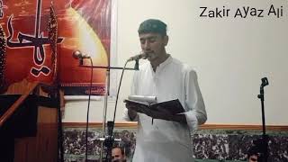 Zakir ayaz Ali [upl. by Kalk]