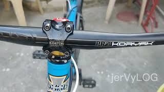 Shimano PRO Koryak enduroall mountain handle bar installed [upl. by Arzed540]