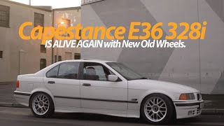 The E36 328 is back with TSW Hockenheim Rs and we talk OTF24  Capestance [upl. by Neffets816]