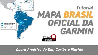 Mapa Brasil Oficial da Garmin  Edge 530 830 e 1030  Tutorial  Pedal Planejado 4K  Vlog 39 [upl. by Alissa173]