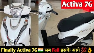 Honda Activa 🇮🇳 New Model 2023 🔥 Honda Activa 7g  Activa 7g price in India 2023  Activa 7g [upl. by Gellman]