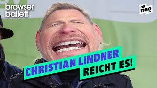 Christian Lindner reicht es  Browser Ballett [upl. by Ainot413]