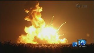 WAVY News special coverage of Wallops Island rocket explosion [upl. by Animaj582]