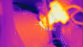 Philips Luxeon H4 Headlight Temperature Output vs Halogen [upl. by Moth]