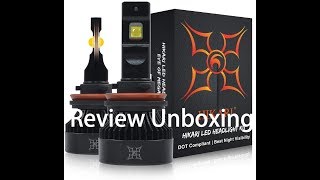 🚗💡 HIKARI 2020 H11 H8 H9 XHP502 Best LED Headlight Fog Light Bulbs Review 🚗💡 [upl. by Allwein118]