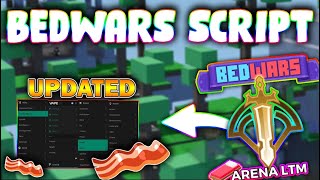 NEW BedWars Script PASTEBIN 2024 KILLAURA BOW AIM ASSIST AUTOCLICKER ANTI VOID [upl. by Hanikehs]