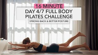 Full Body Pilates Challenge DAY 47 🌟 [upl. by Eenaej]