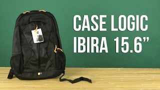 Распаковка Case Logic Ibira 156quot Black IBIR115K [upl. by Koralie]