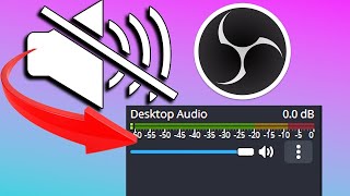 How to Fix AUDIO Not Detected Desktop  OBS [upl. by Ronyam]