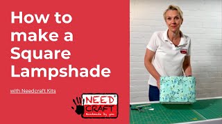 How to make a Rounded Square Lampshade [upl. by Nicolina732]