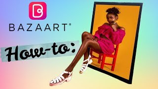 How To Use the Bazaart DISTORT tool 🙆‍♂️  Bazaart [upl. by Juliano]