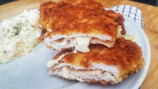 Recette du Cordon Bleu Maison au Jambon et Fromage  Fondant et Croustillant [upl. by Fatimah]