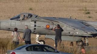 AV8B Harrier Armada display Festa al Cel 2017 [upl. by Hinkel]