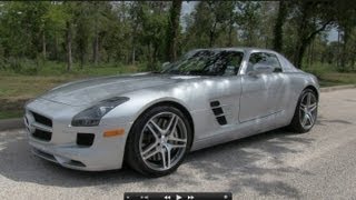 Test Drive The MercedesBenz SLS AMG w In Depth Review [upl. by Juan304]