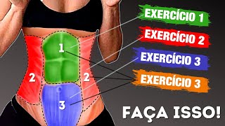 4 Abdominais Para Perder Barriga  8 Min De Treino Abdominal Feminino PERFEITO [upl. by Packer653]