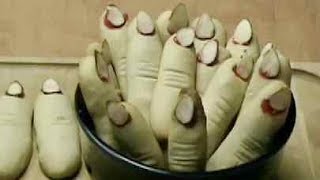 Halloween Finger Cookies with Michaels Home Cooking [upl. by Hoban345]