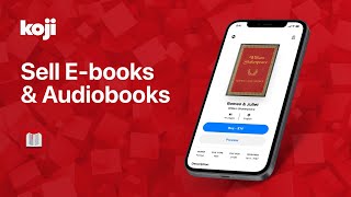 How to Sell Ebooks Audiobooks and PDFs with Koji [upl. by Anibur]