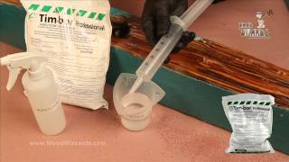 Dry Rot amp Termite Repair  4 of 7 Wood Wizzards System Treatment of Wood [upl. by Afatsom]