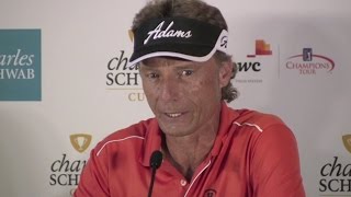 Bernhard Langer comments after finalround Charles Schwab Cup [upl. by Derron]