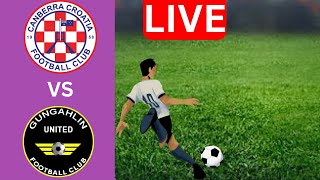 Canberra Croatia FC U23 vs Gungahlin UtdU23 football live score Australia Today match result 2024 [upl. by Brunelle523]