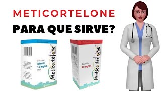 METICORTELONE que es y para que sirve meticortelone como usar meticortelone 3 mg [upl. by Alroi]