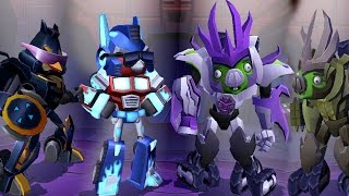 Angry Birds Transformers  Transformers at MAX Level Gameplay Walkthrough 24 [upl. by Acinorej325]