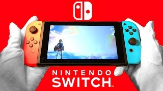 NINTENDO SWITCH UNBOXING SUPER PROFESSIONAL [upl. by Amabelle]