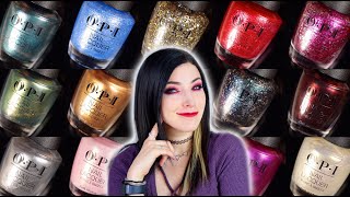 OPI Jewel Be Bold Holiday 2022 Nail Polish Collection Swatches  KELLI MARISSA [upl. by Odla]