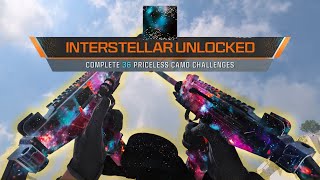 I Unlocked INTERSTELLAR CAMO in MW3 and its BEAUTIFUL [upl. by Ardnekahs]