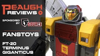 Video Review FansToys FT20 TERMINUS GIGANTICUS [upl. by Ynaffat]