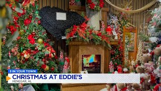 3 IN YOUR TOWN Christmas at Eddies Henagar Alabamas Christmas Gem [upl. by Margarita]