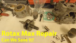 Saving a Blown Rotax Max 2 Stroke Engine [upl. by Eillas]