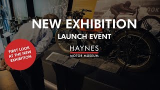 Motorcycle Exhibition Launch at Haynes Motor Museum [upl. by Adnah]