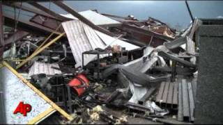 Raw Video Deadly Storm Hits Oklahoma Arkansas [upl. by Marice270]