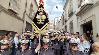 🎶Al compás de tu andar despojado🎶BCT Rosario de Cádiz Salida Extraordinaria Virgen del Carmen Rute [upl. by Atinniuq]