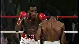 Sugar Ray Leonard vs Thomas Hearns with Howard Cosell [upl. by Aiello]