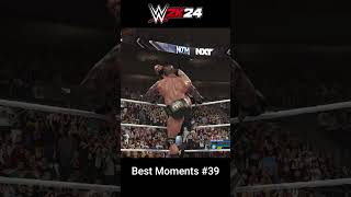 Kevin Owens GETS DESTROYED by Randy Ortons Super RKO wwe2k24 wwe [upl. by Disraeli]