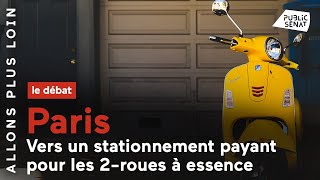 La Mairie de Paris rend payant le stationnement des motos et scooters à Paris [upl. by Raffin377]